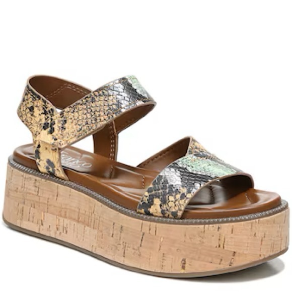 Franco Sarto Shoes - Franco Sarto Ozio Platform Sandals Size 7 in Excellent Condition